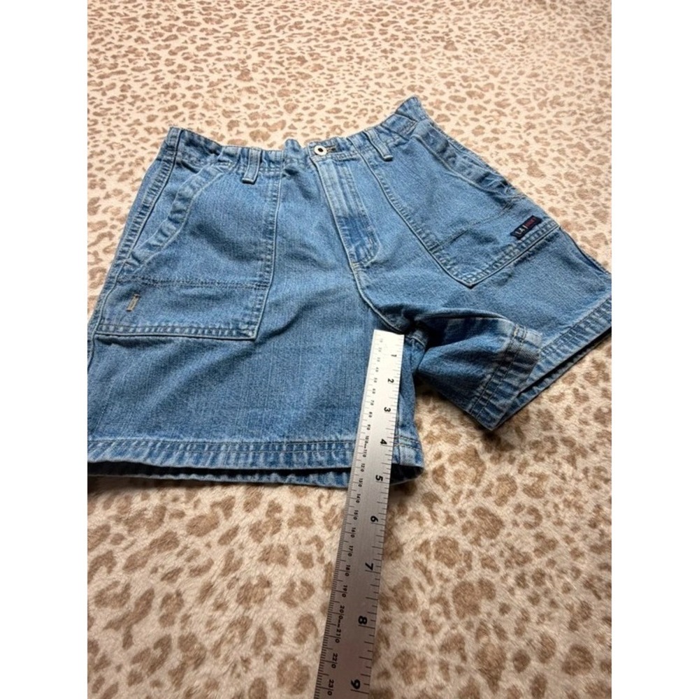 Vintage L.A. Blues High-Waisted Denim Shorts - Picture 5 of 8